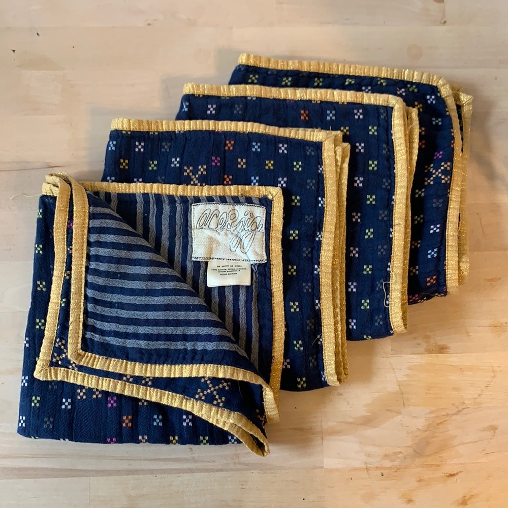 Set of 4 Ace & Jig Napkins